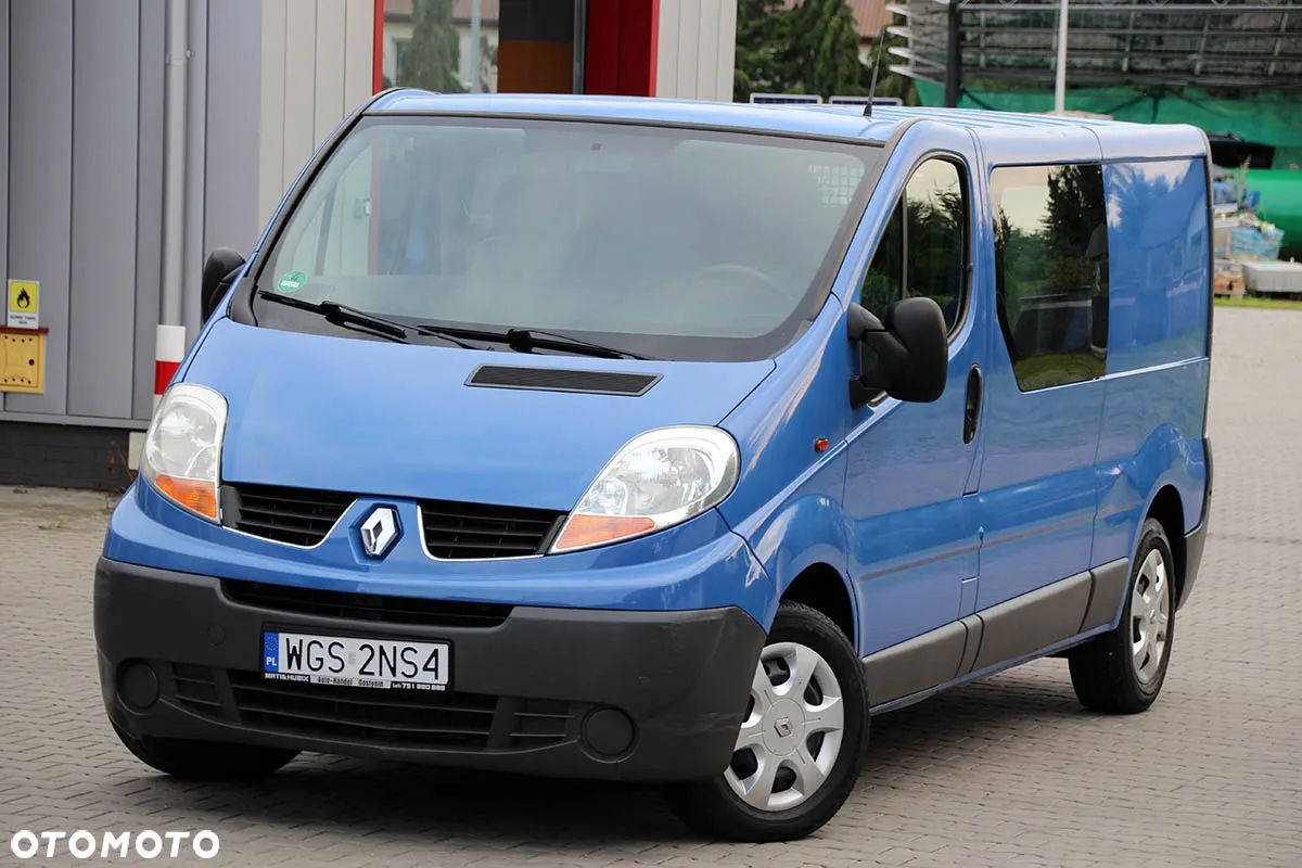 Renault TRAFIC LONG*Brygadowy 6 Miejsc*Tylko 239,oookm! - 1