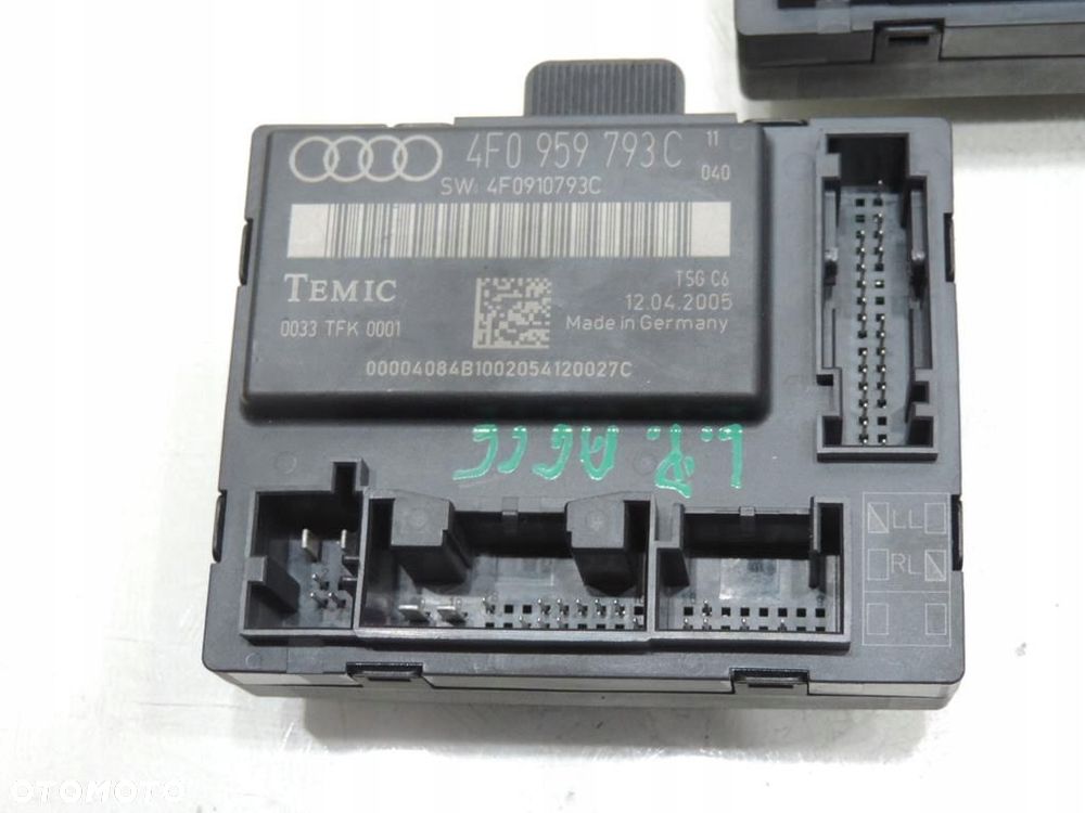 MODUŁ STEROWNIK DRZWI PRAWY AUDI A6 C6 4F0959792C - 2