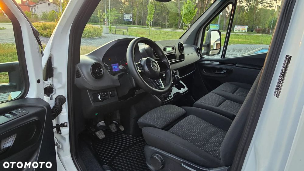 Mercedes-Benz SPRINTER 519 CDI 907❗❗3.0 190 KM V6 / MANUAL / PLANDEKA 10 PALET / PODNOSZONY DACH / BLIŹNIAKI / ZABUDOWA JEGGER / PODUSZKI PNEUMATYCZNE / SYPIALKA / SALON POLSKA ❗❗ - 8