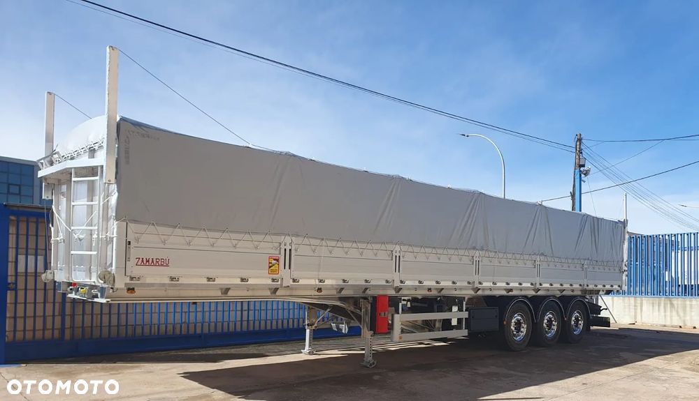 Zamarbu Do odbioru-Wywrotka UNIWERSALNA / Rama aluminium/V58m3 /13,60m/ Burty 1200mm + Nadstawy 500mm - 7