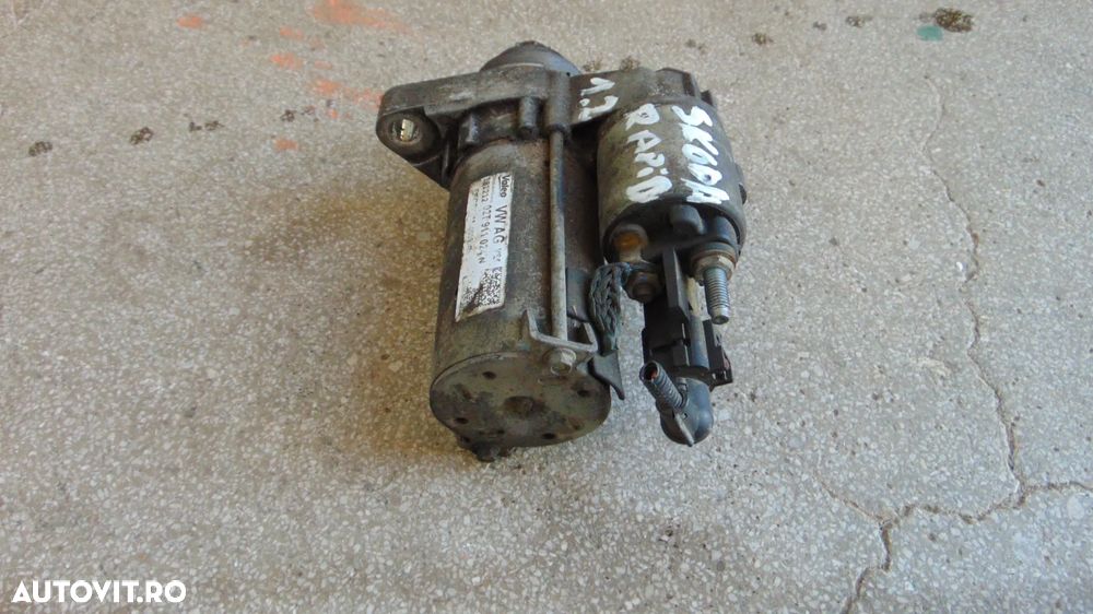Electromotor Skoda Rapid,Skoda Fabia,Audi A1,Seat Ibiza,VW Polo,1.2 benzina an 2009-2014 - 5