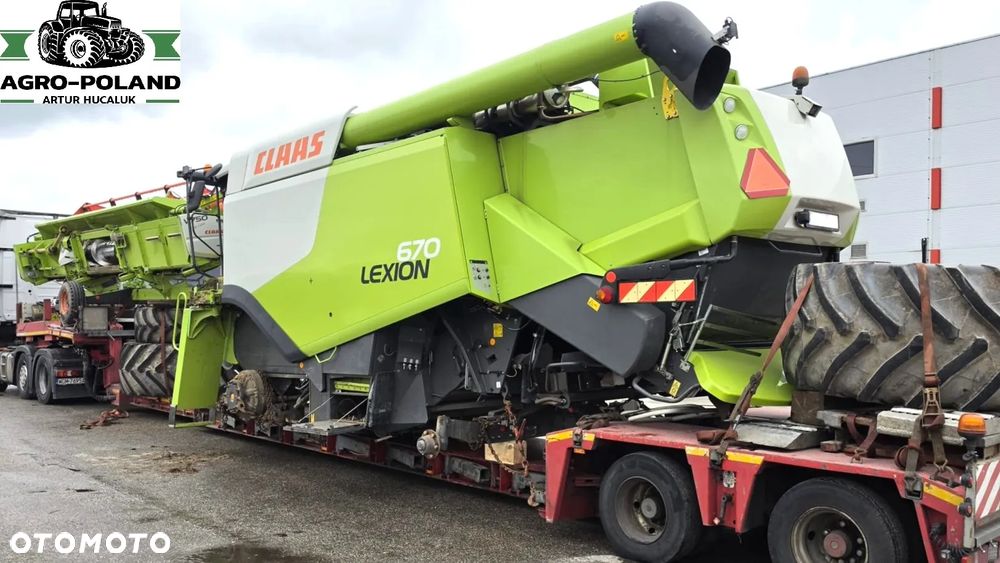 Claas LEXION 670 - 2014 ROK - 1874 H - VARIO 750 - 1