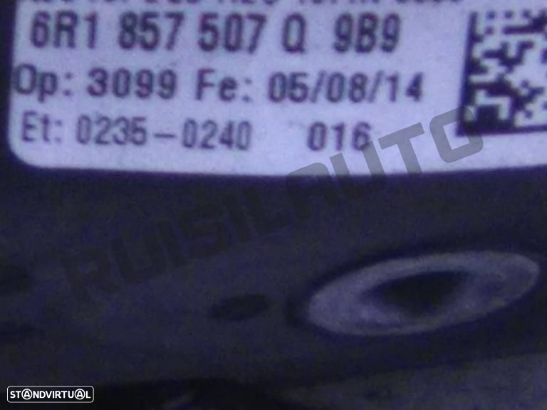 Espelho Retrovisor Esquerdo Eléctrico 6r185_7507q Vw Polo V (6r - 9