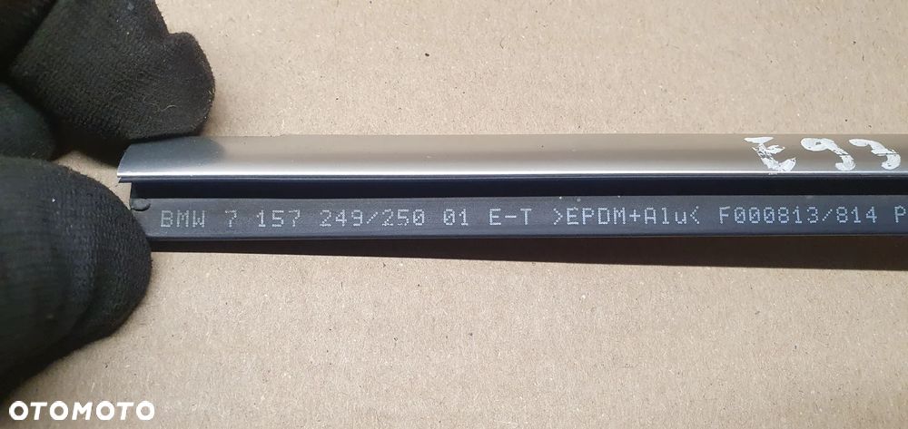 Listwa drzwi prawy przód przednia prawa BMW 3 E93 7157249 7157250 - 5