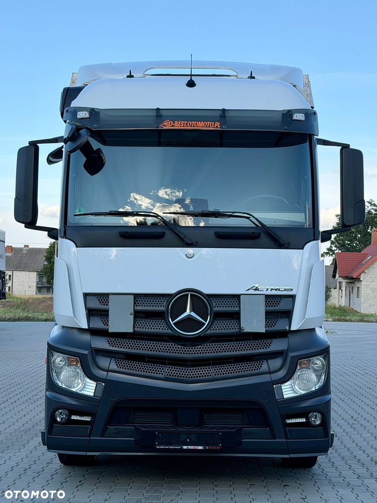 Mercedes-Benz ACTROS 2540 / FIRANKA / WINDA / 20 EUROPALET / OŚ PODNOSZONA / AUTOMAT / E6 / 2018 ROK / NISKI PRZEBIEG / SPROWADZONY - 7