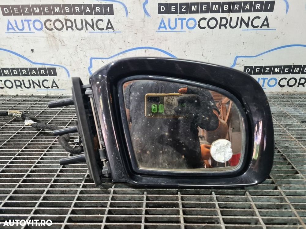 Oglinda dreapta Mercedes GL X164 2006 - 2008 4 Usi Obsidian Black Metallic C197 (1266) ... - 3