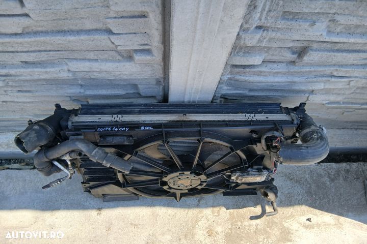 Electroventilator racire motor / AC CU RADIATOARE 1K0121251DD 1137328 - 2