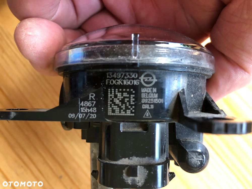 OPEL CORSA F PRAWY HALOGEN 13497330 - 2