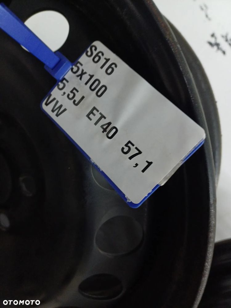 felgi stalowe 5x100 15 Volkswagen Polo VI V IV FOX S616 - 8