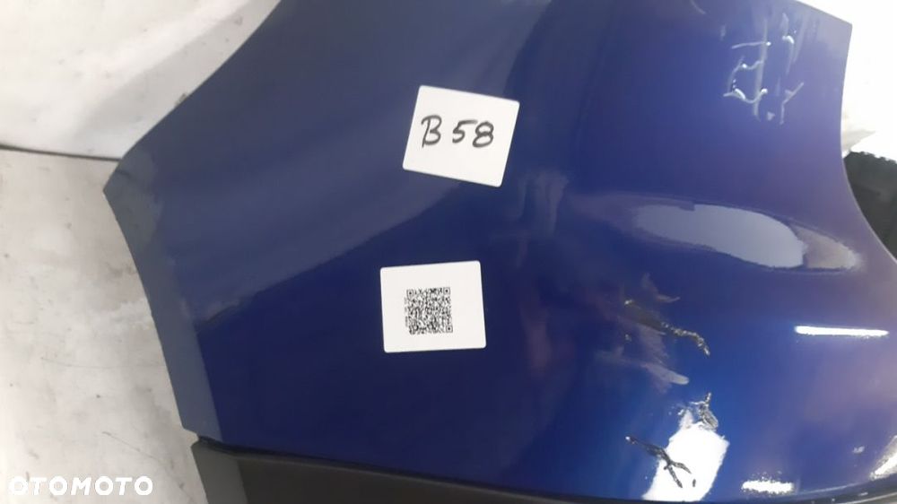 ^ ZDERZAK TYŁ TYLNY DO VOLKSWAGEN VW GOLF V 5 LB5R NIEBIESKI - 4