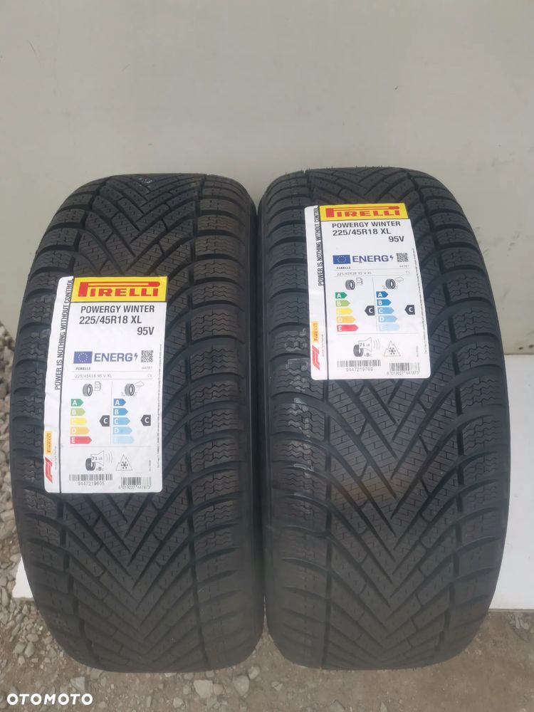 2x NOWE OPONY ZIMOWE POWERGY WINTER 225/45 R18 XL 95V DOT 2525