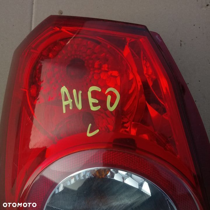 CHEVROLET AVEO LAMPA TYŁ TYLNA LEWA WYSYŁKA! - 2