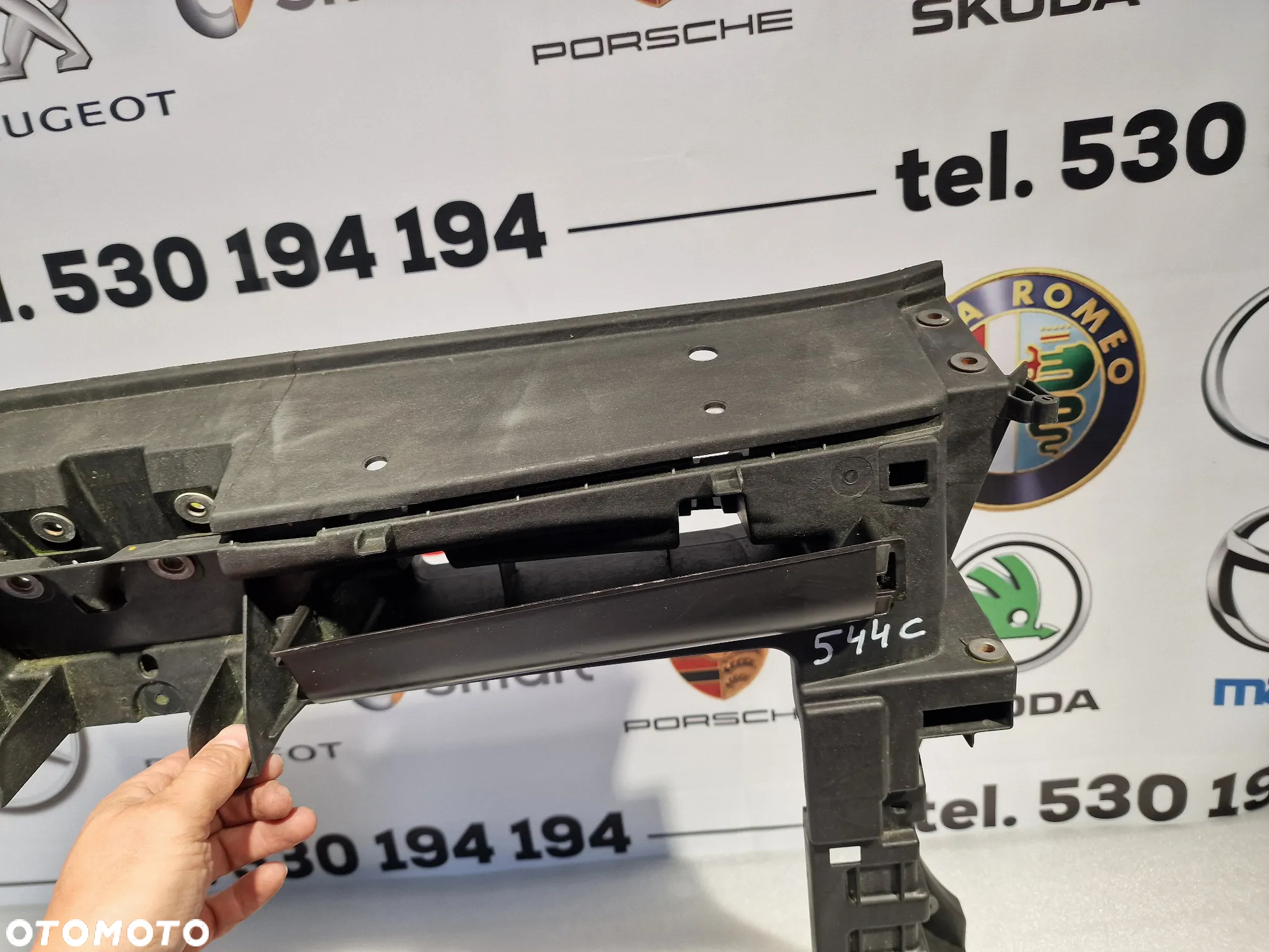 VW CADDY / TOURAN 1T0 10-15 WZMOCNIENIE CZOŁOWE / PAS PRZEDNI , NR 1T0805594M / 1T0805588AC , 1T0805594P / 1T0805588AF , NR AUKCJI WZM544 - 29