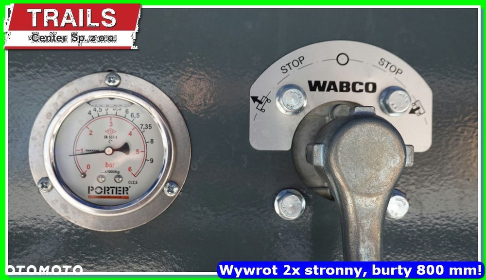 Inny 25m³ obj. wywrot boczny, podłoga gr. 5,0 mm HARDOX 450 !!! - 26