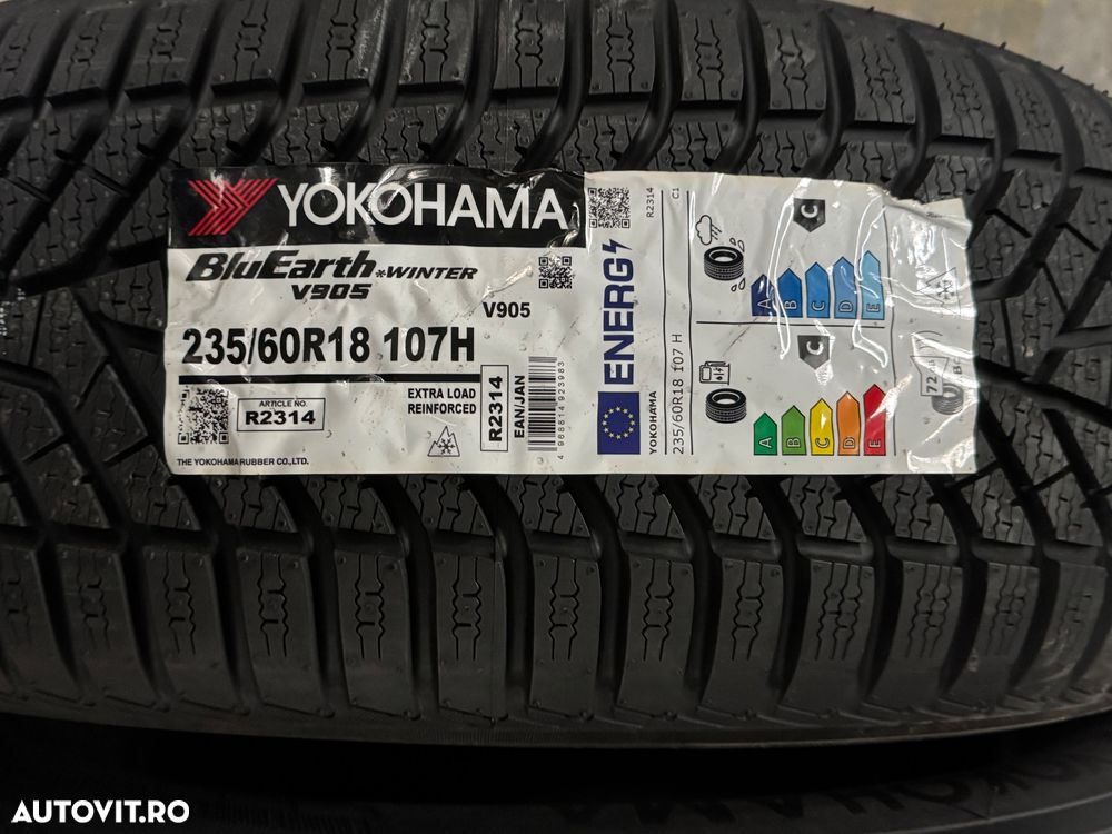Vând 4 anvelope 235/60/18 Yokohama de iarnă noi - 2