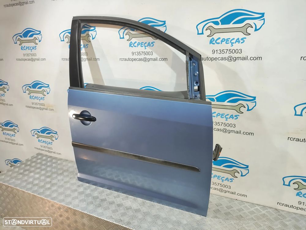 PORTA FRENTE DIREITA VW VOLKSWAGEN TOURAN 2 II MK2 1T3 1T0831056AB FECHO ELEVADOR MOTOR PUXADOR VIDRO - 3