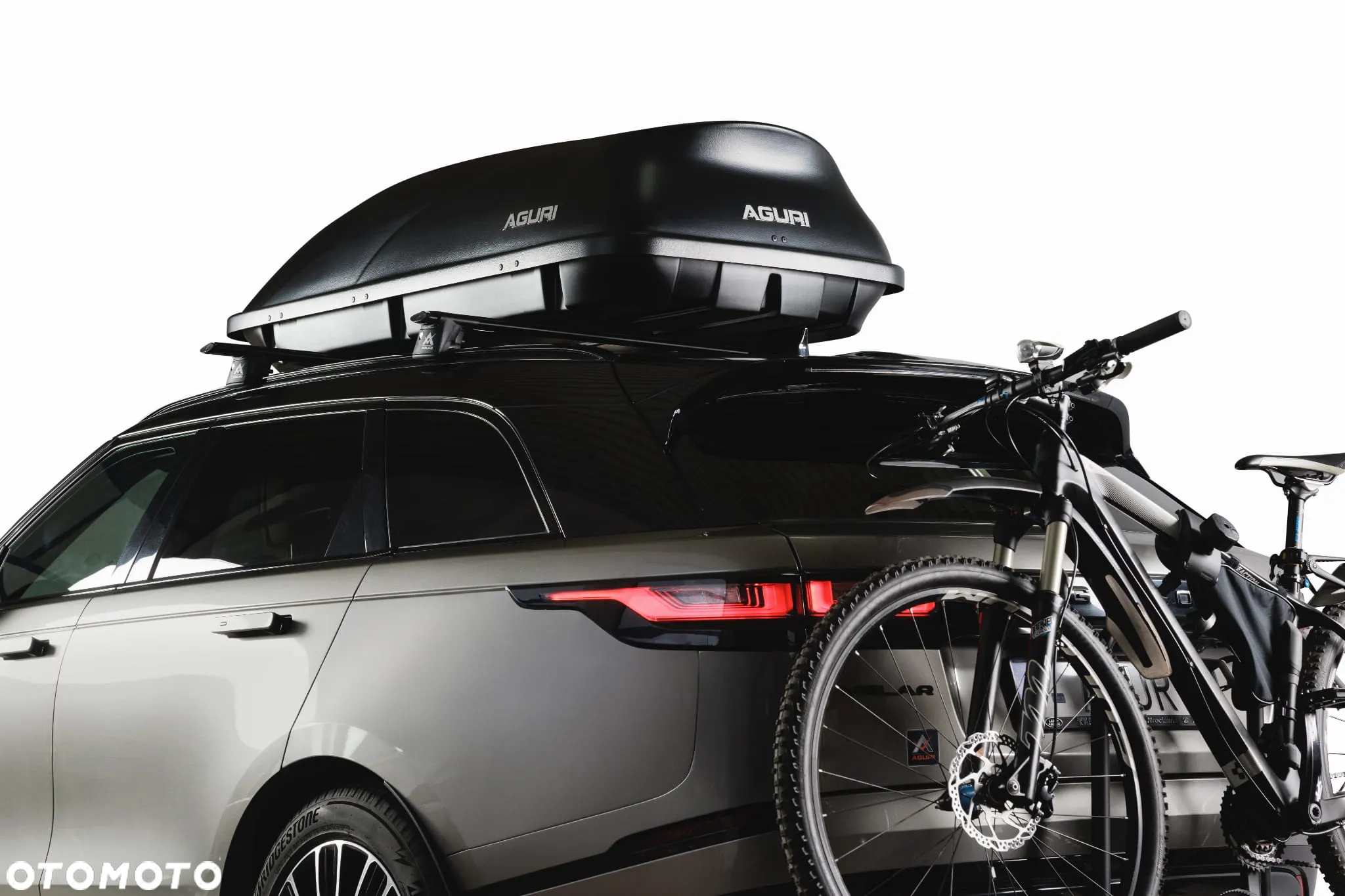 Box dachowy Aguri Wind 43 Black 430L Aerodynamiczny 50kg - 7