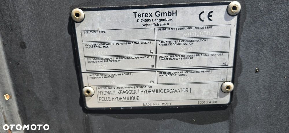 Terex TW 110 - 8