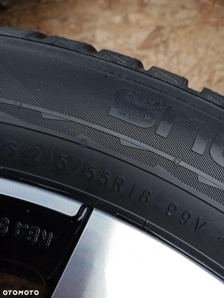 KOŁA ZIMOWE ALUMINIOWE OMODA 5x108 R18 ET33 7J  NOKIAN TYRES SNOWPROOF 2 SUV 215/55 R18 99V XL - 14