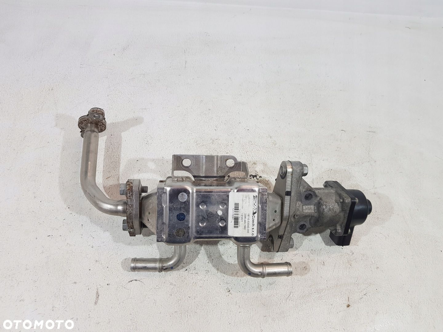 CHŁODNICZKA SPALIN ZAWÓR EGR 18710-53SA0 SUZUKI SX4 SWIFT S-CROSS 1.4T K14D - 1
