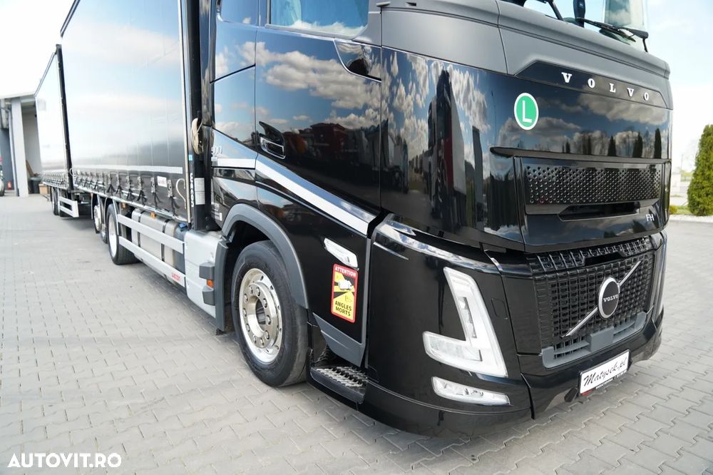 Volvo FH 500 / COMBINAT TANDEM / 120 M3 / TRANSIT / I-SAVE / AER CONDIȚIONAT PARCARE / DIRECȚIE PUNTE RIDICATĂ / ȘINCĂLĂTORI CAMION / WECON / 2025 - 12