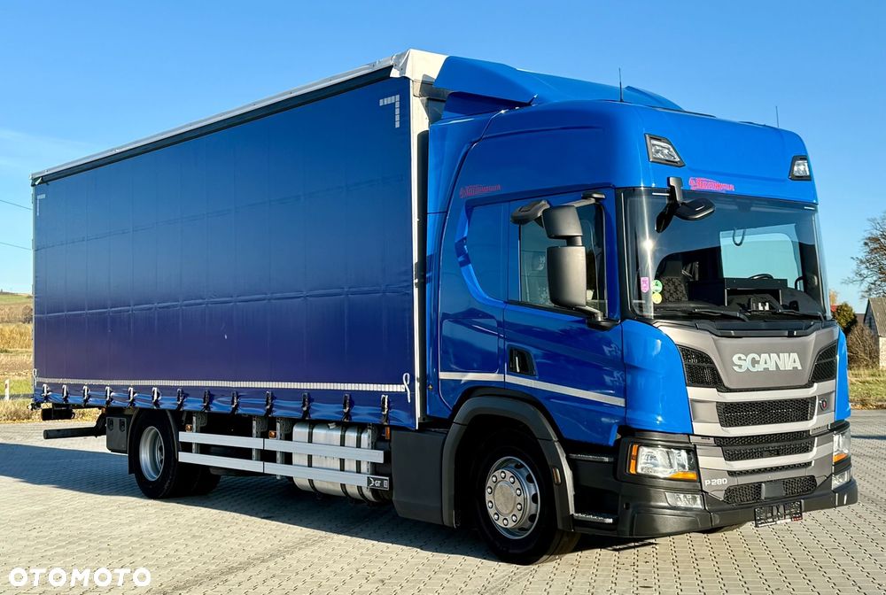 Scania P280 / FIRANKA / 20 EUROPALET / SYPIALKA / SILNIK 6 / AUTOMAT / EURO 6 / NISKI PRZEBIEG / 12.2021 ROK - 1