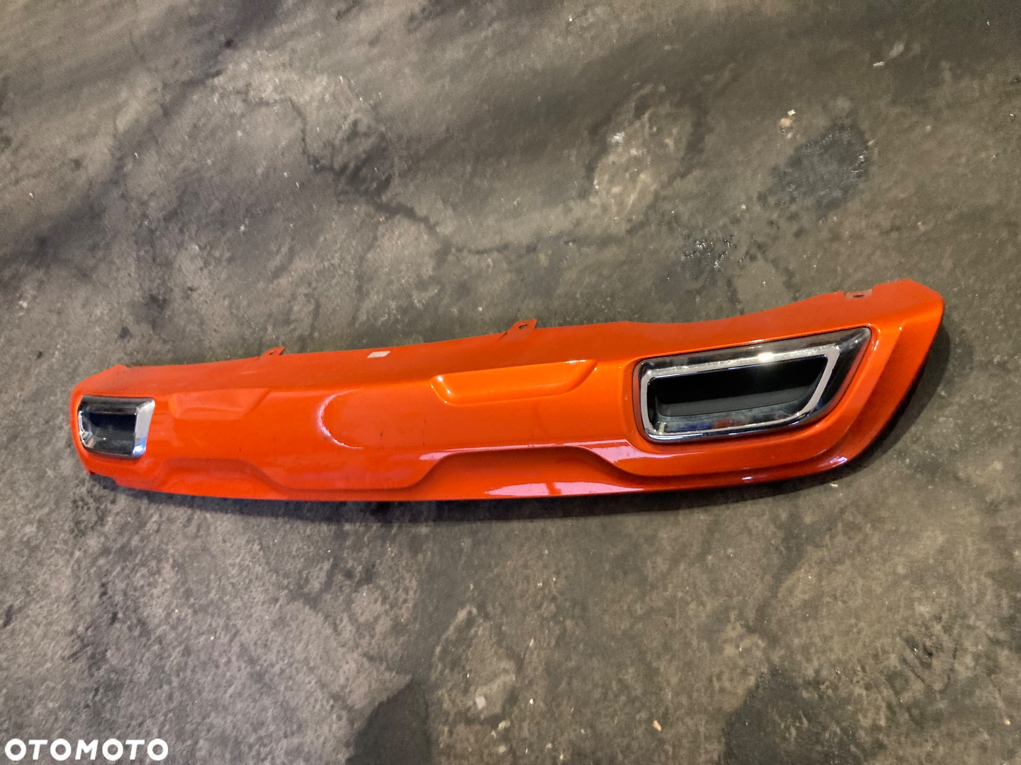 RENAULT ARKANA RS LINE RS-line tylna dolna NAKŁADKA DOKŁADKA LISTWA SPOILER ZDERZAKA TYLNEGO TYŁ dyfuzor zderzak tylny tylni tył - 2