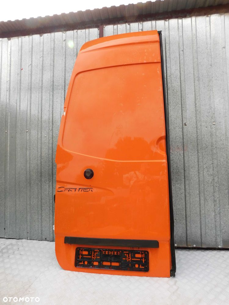 Drzwi Tylne Lewe Wysokie H2 Mercedes Sprinter W906 VW Crafter POMARAŃCZ OEM