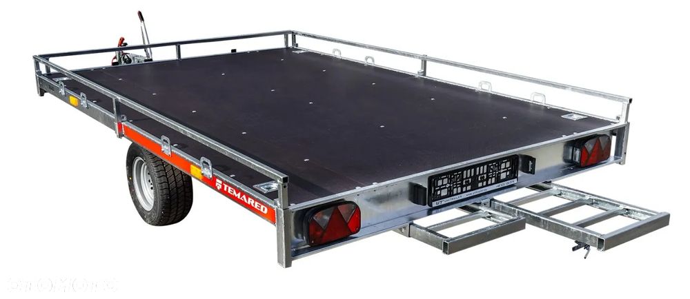 TEMARED Laweta 1 oś QUAD 2 C 1,3T do przewozu quadów, motocykli, traktorków - 4