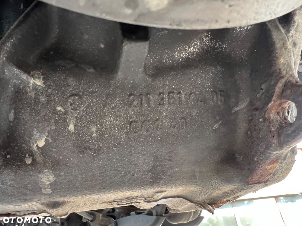 BElka tył poduszka pneumatyczna sanki wózek Mercedes w 211 a2113510405 most tył tylni - 8