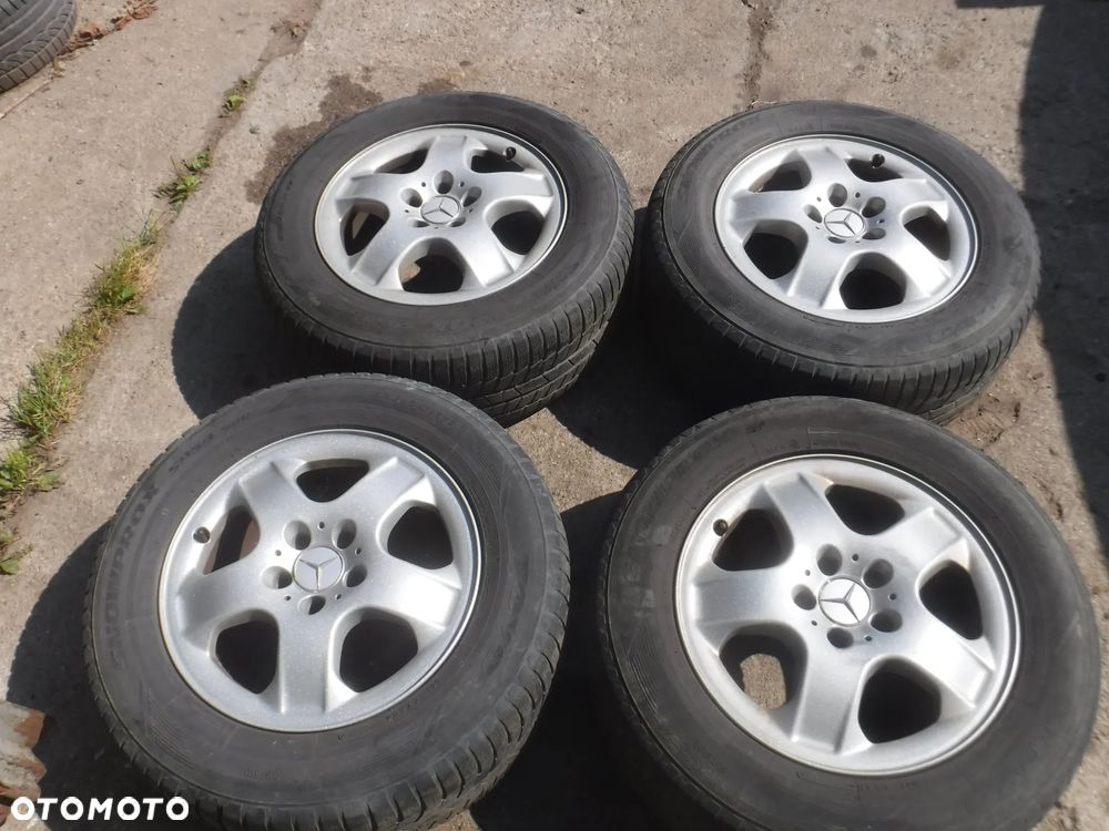 Mercedes ML W163 lift  Alufelgi  opony 17 5X112 felgi ET52 zima zimowe - 1