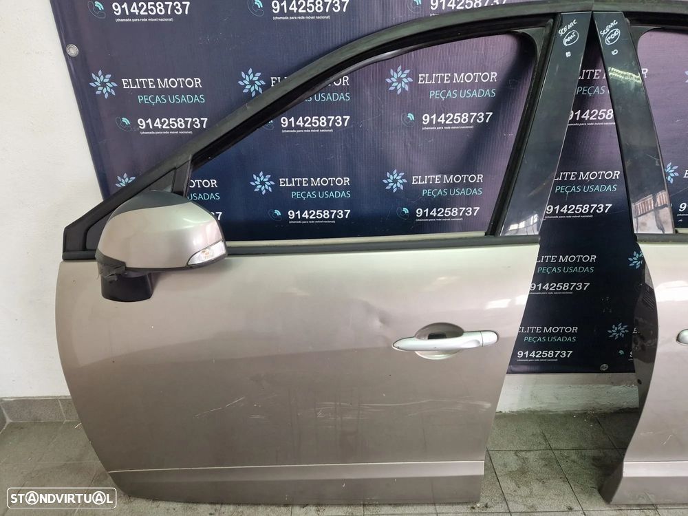 Porta usada RENAULT SCENIC III 3 frente traseira esquerda direita ENVIO GRATIS - 12