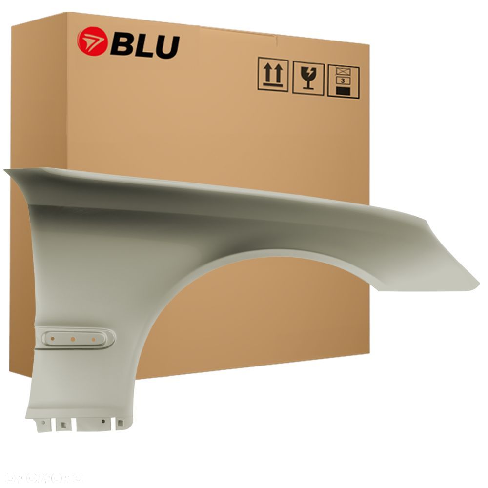BLU Błotnik MERCEDES C W203 723 prawy srebrny 00-07 przód CubanitSilber - 1