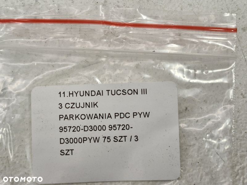 HYUNDAI TUCSON 3 III CZUJNIK PARKOWANIA PDC PYW 95720-D3000 95720-D3000PYW - 6