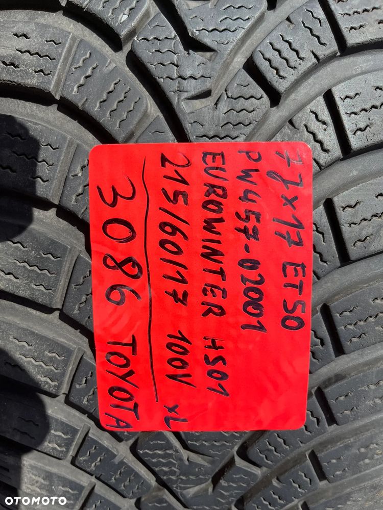Koła zimowe Toyota C-HR 5x114,3 215 60 17 Falken Eurowinter HS01 - 5