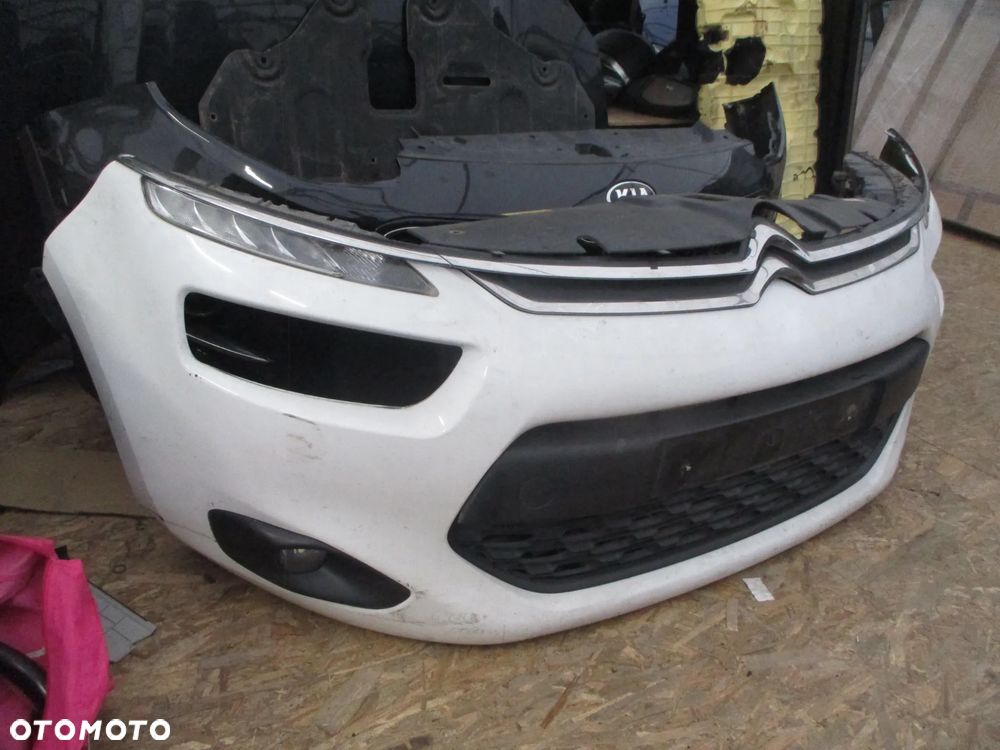 C4 PICASSO II 2014- ZDERZAK PRZEDNI PRZÓD EWP BIAŁY - 2