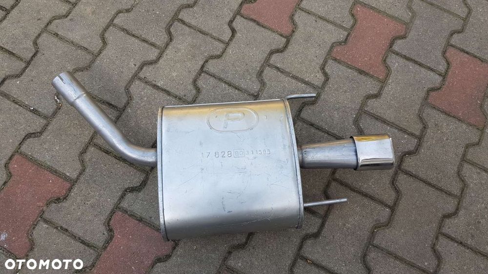 Tłumik końcowy tylny Opel Vectra C 2.0i 16V 01/04- / 3.2i 24V- prawy 17628 P ALU 5852181 - 2