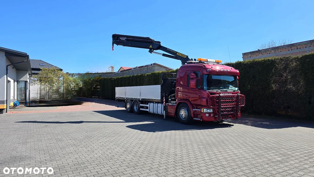Scania P410 6x2 euro6 + Palfinger PK 19001 - 16
