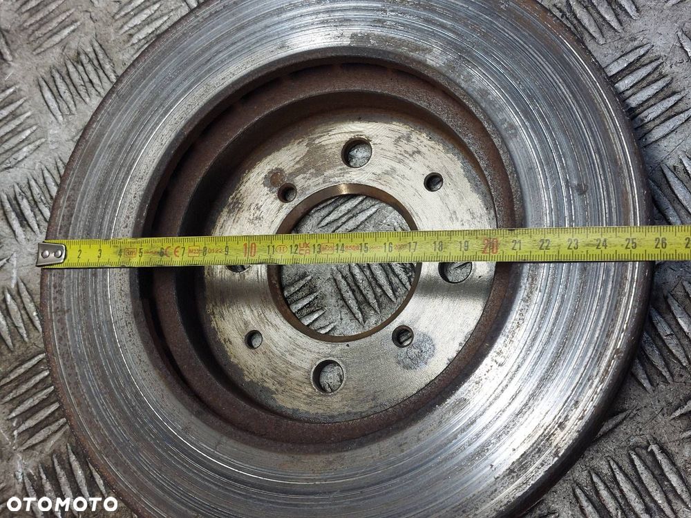 TARCZE HAMULCOWE PRZÓD + KLOCKI + ZACISKI HONDA CITY IV 1.4 16V - 3