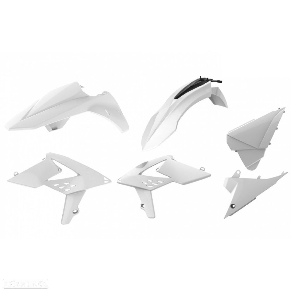 kit plasticos polisport branco beta rr 250 / 350 / 430 - 1