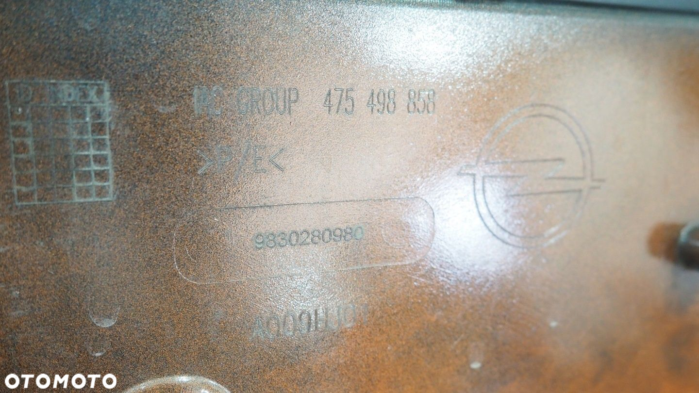 Opel Corsa F zderzak przód przedni 9830280980 - 9