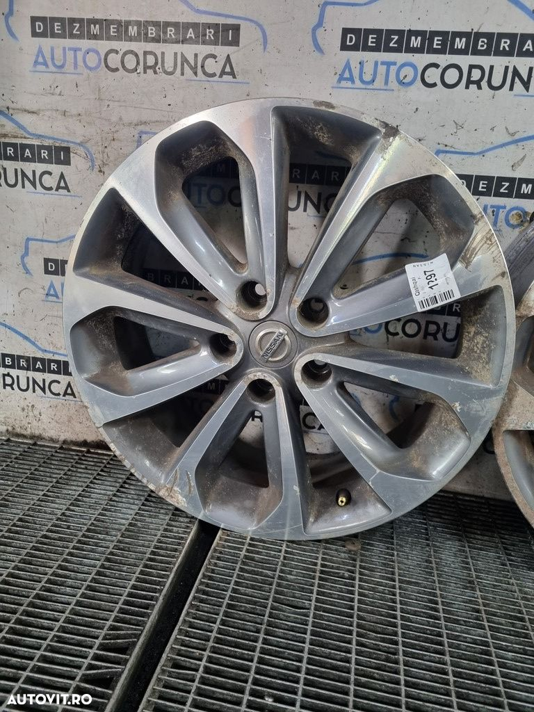 Jante aliaj Nissan Qashqai 2007 - 2010 (1297) R18 Et40 - 2