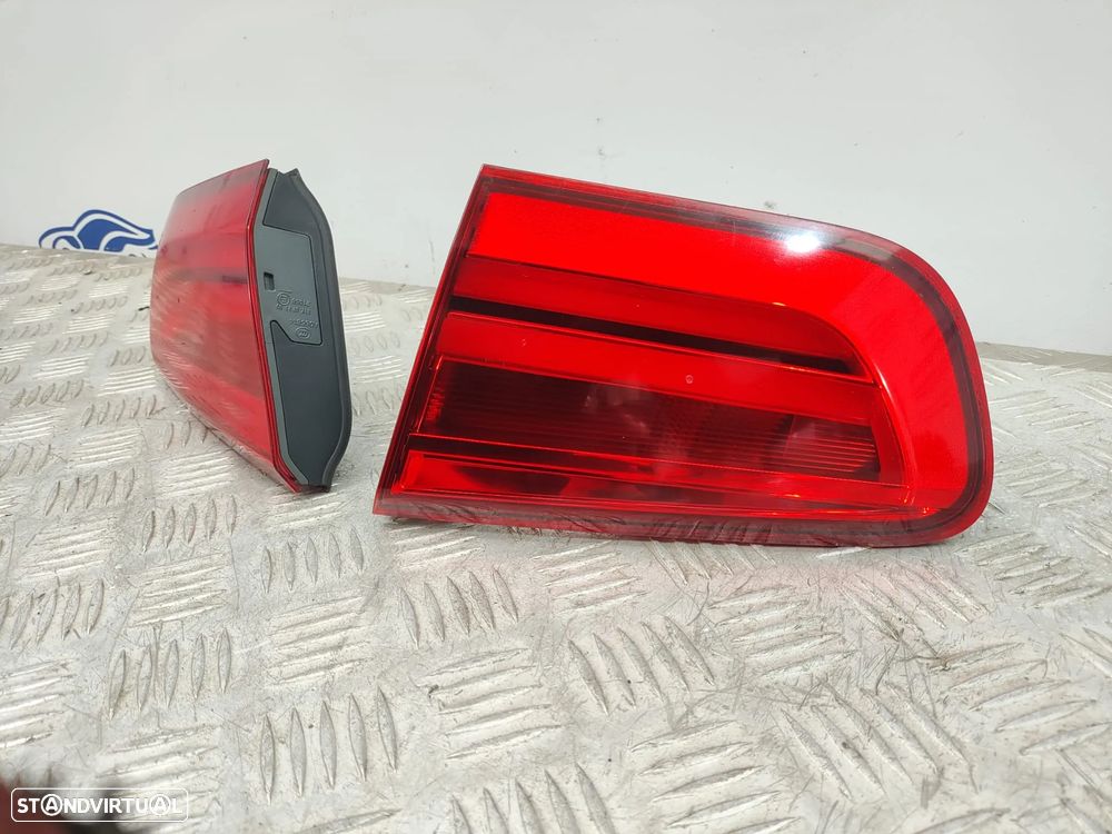 Farolins Tras Traseiros Mala Esquerdo Direito Originais LED BMW Serie 1 LCI F20 5 portas F21 2 portas 7359019 7359020 2014 - 2019 - 3