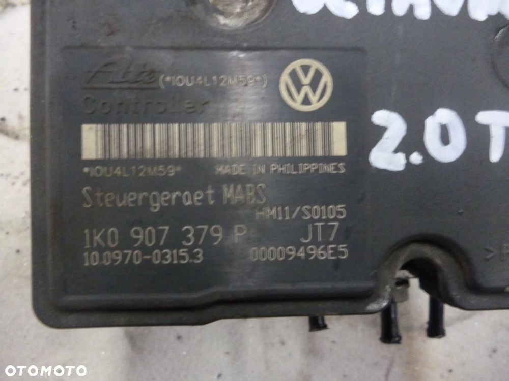 SKODA OCTAVIA II POMPA ABS STEROWNIK - 5