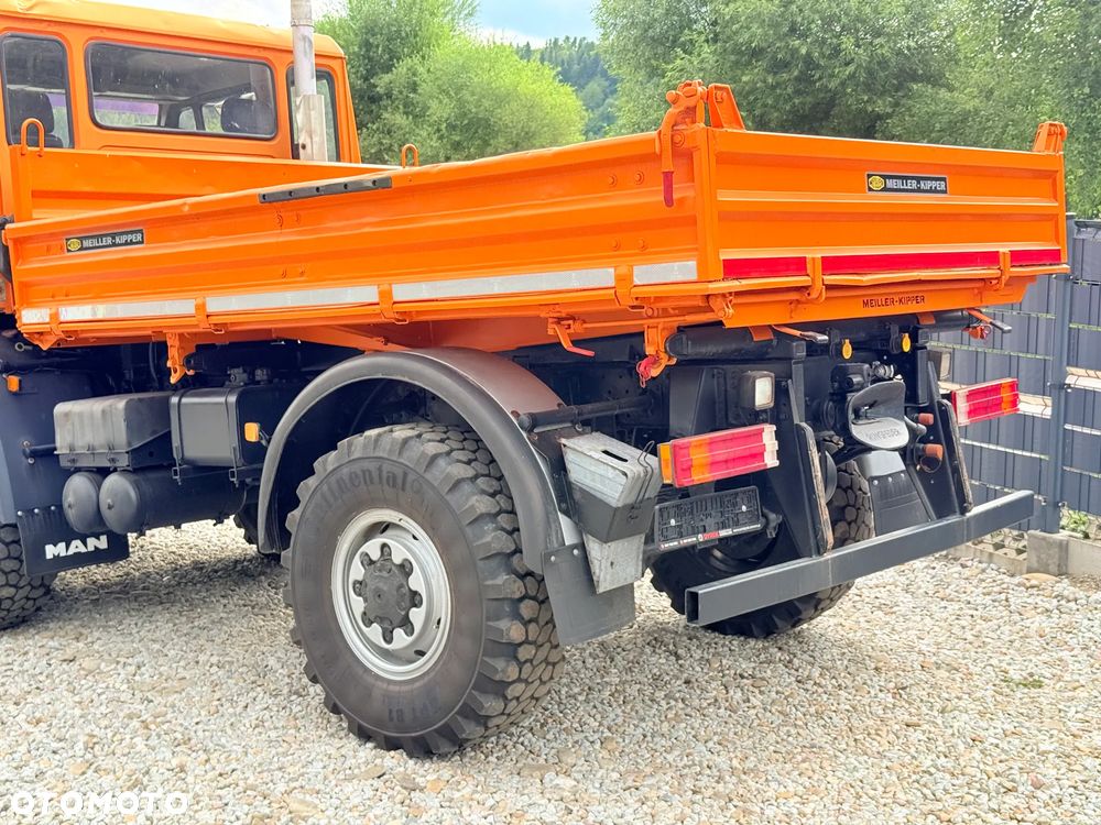 MAN * MAN 10-220 * Pług * Kiper Wywrotka Meiller * 4x4 * Zimowe Utrzymanie * Unimog * - 10