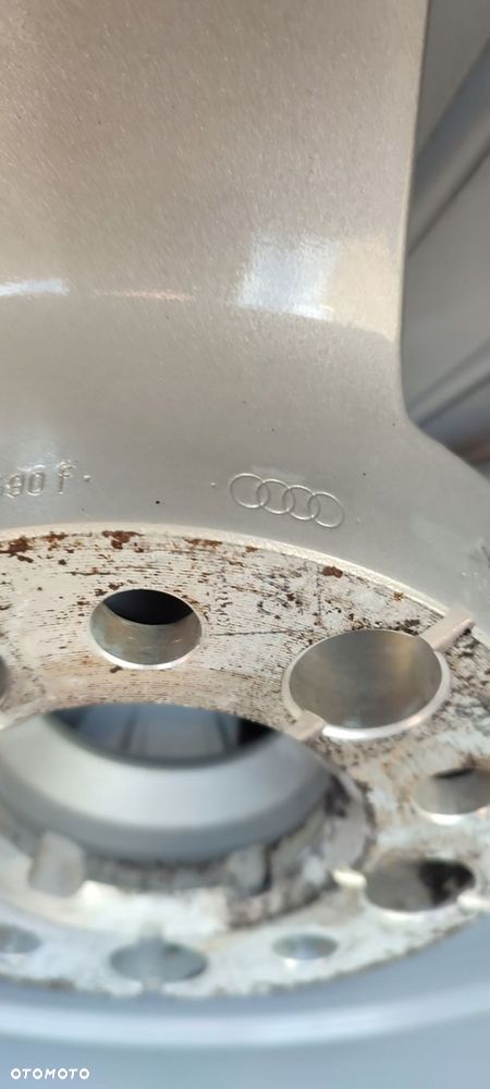 Felgi aluminiowe  Kołpaki Oryg Audi A4 B8 B9 16cali 5x112 Et35 Ø66,5mm Bdb - 12