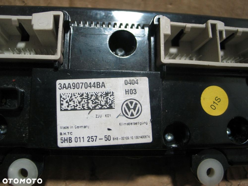 panel klimatyzacji nawiewu vw passat CC B7 3AA - 6