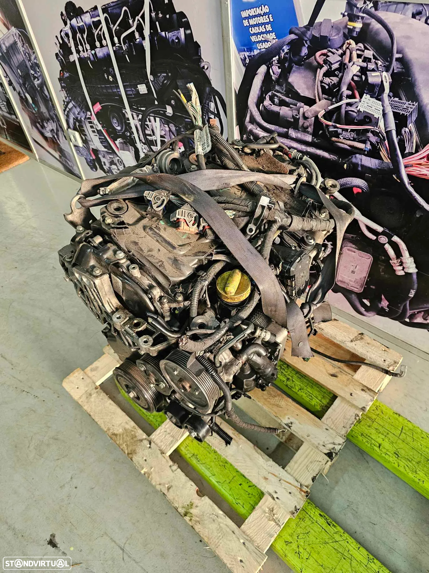 Motor Renault Laguna III 2.0 DCI 2008 de 150cv, ref M9R 740 - 2