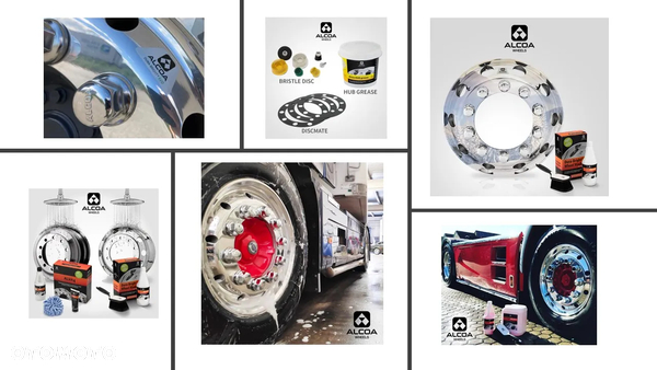 Aluminiowe Felgi ALCOA / Ciagnik siodłowy / Naczepa / Przyczepa / Autobus