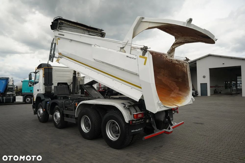 Volvo FMX 460 / 8x4 / WYWROTKA TYLNOZSYPOWA / HYDROKLAPA / PLANDEKA ELEKTRYCZNA / I- SHIFT / EURO 6 - 4